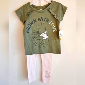 Winnie the Pooh Toddler Girl Matching Set